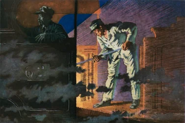 Die Nachtpost, Der Lokführer